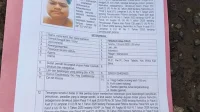 Berkas DPO Narkoba asal Talabiu Kecamatan Woha Kabupaten Bima yang hingga kini belum ditangkap aparat Polres Bima.